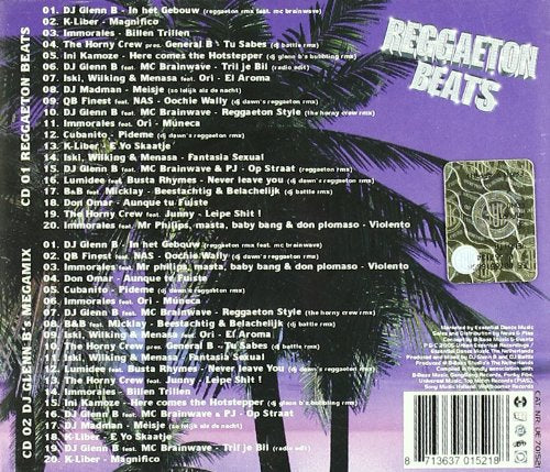 V1 Reggaeton Beats [Audio CD] DJ Glenn B (Various)