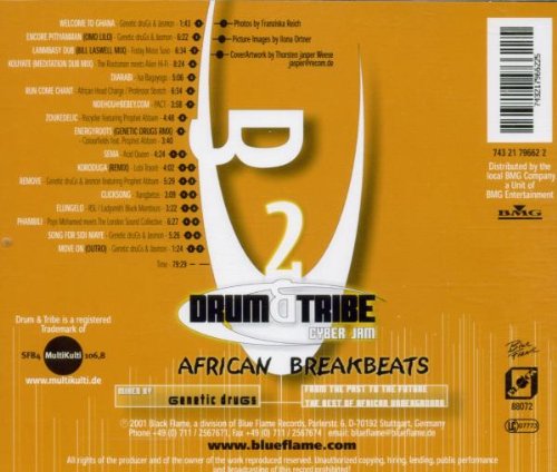 V2 Drum And Tribe African Bre [Audio CD] Genetic Drugs (Various)