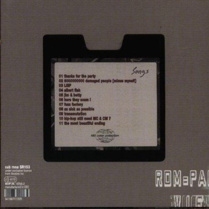 View [Audio CD] Rom=pari