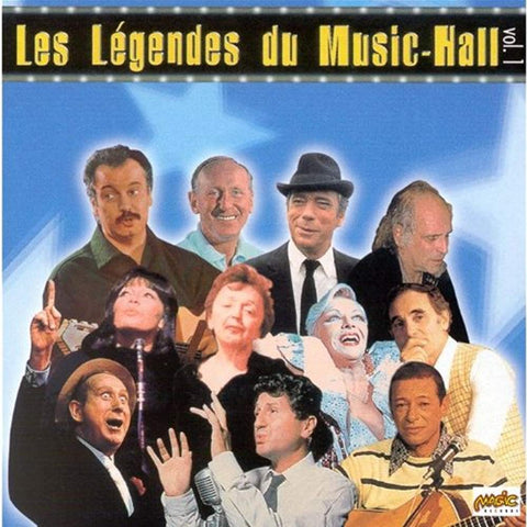 Vol. 1-Les Legendes Du Music-Hall [Audio CD] Les Legendes Du Music-Hall