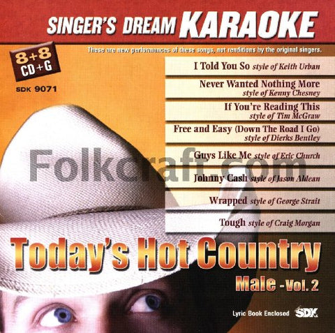 Vol. 2-Country Male [Audio CD] Country Male