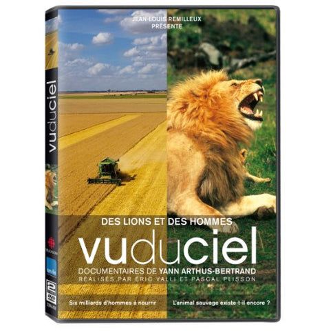 Vu du ciel: Des lions et des hommes (Version française) [DVD]
