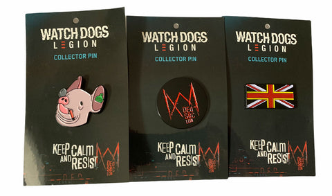Watch Dogs Legion Collector Pin -  E32019 Special Items