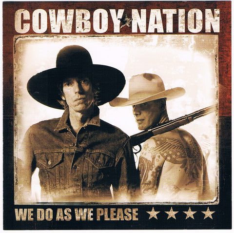 We Do As We Please [Audio CD] Cowboy Nation