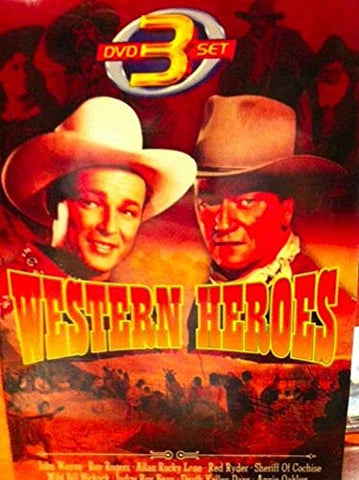 Western Heroes (3 Dvd Set) Heroes of the West - All Star Westerns - Saturday Matinee [DVD]