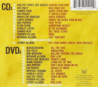 Where Blues Crosses Over: 12 Years of Ruf Records Anthology (CD/DVD COMBO) [Audio CD] RUF RECORDS ARTISTS