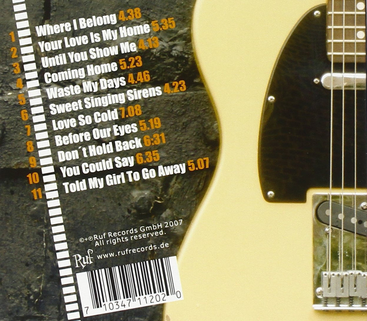 Where I Belong [Audio CD] Ian Parker and Parker,Ian