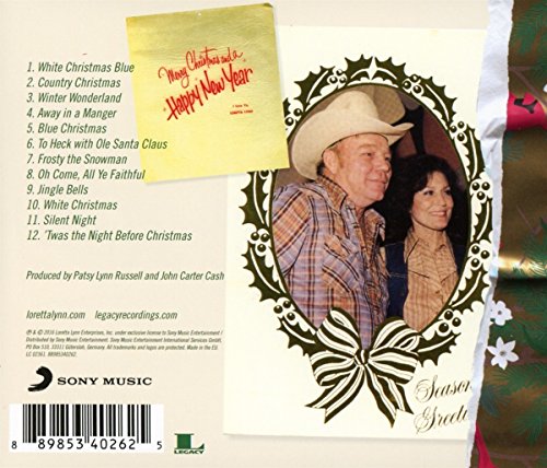 White Christmas Blue [Audio CD] Loretta Lynn