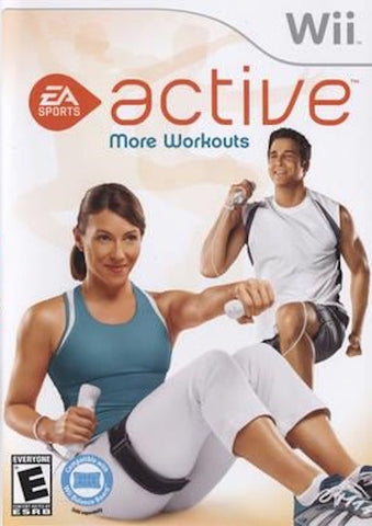 Nintendo Wii Active More Workouts T874