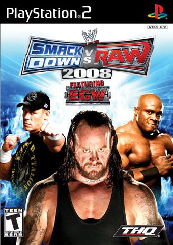 WWE Smackdown vs Raw 2008 - PlayStation 2