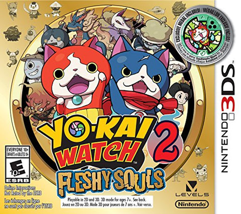 Yo-Kai Watch 2: Fleshy Souls - Nintendo 3DS Fleshy Souls Edition