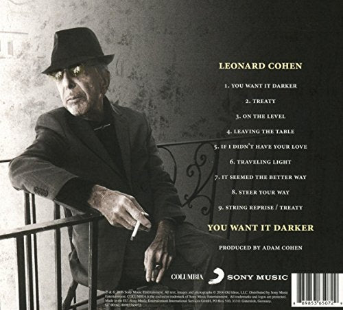 You Want It Darker [Audio CD] Leonard Cohen; Multi-Artistes and Roi Azoulay